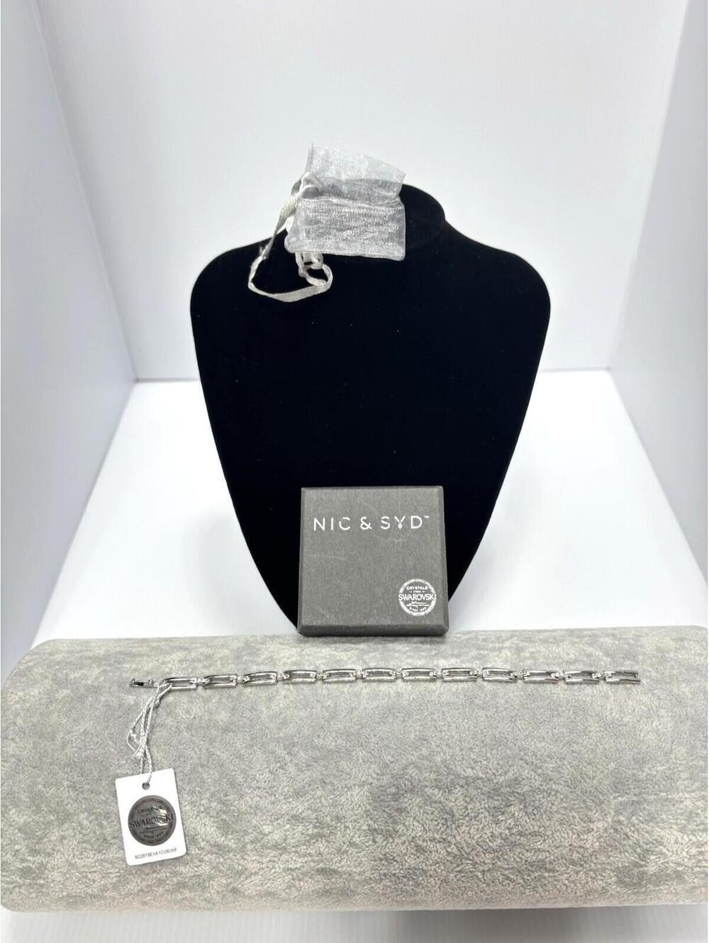Nic & Syd Swarovski Crystal Bracelet Authentic Code Elegant Jewelry Gift Women